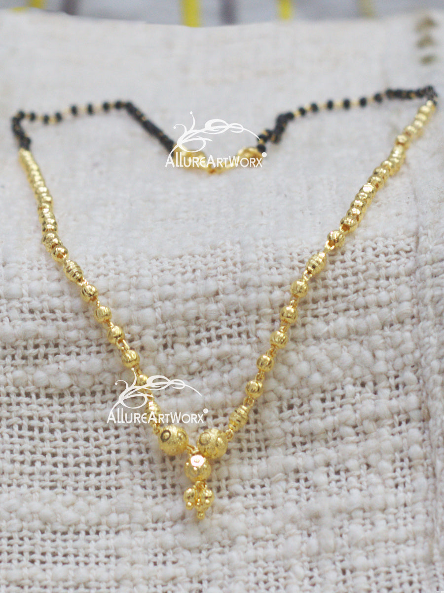 Gold Ball Mangalsutra(Gold Forming)